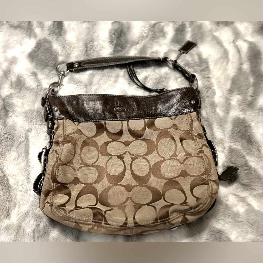Coach bag and matching wallet
